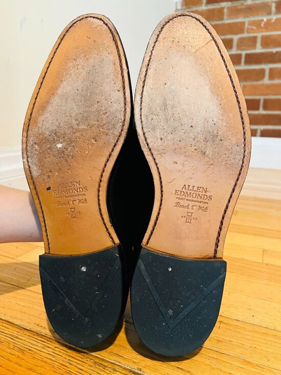 Allen Edmonds GRAYSON Loafers / Shoes Men’s 13 Black Made in USA main image 4